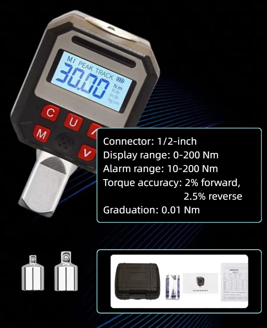 ⏰Limited time offer⏰⚙️ Turn Any Ratchet Into A Digital Torque Wrench