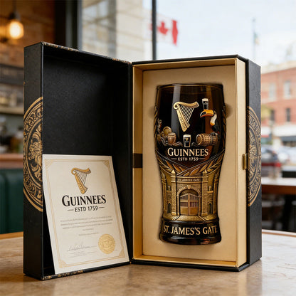 🔥Limited Edition🎁-🍻 The Guinnees 1759 Heritage Pint Glass - Toucan Edition