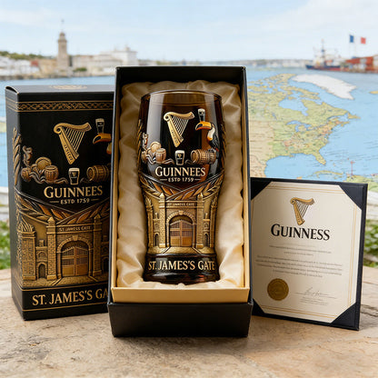 🔥Limited Edition🎁-🍻 The Guinnees 1759 Heritage Pint Glass - Toucan Edition