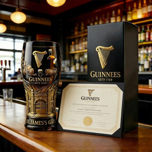 🔥Limited Edition🎁-🍻 The Guinnees 1759 Heritage Pint Glass - Toucan Edition