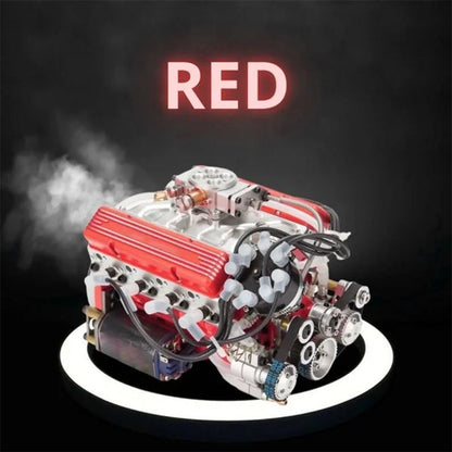 🎉Last 4 hours Sale: + FREESHIPPING🔥 - Gasoline OHV V8 Small-block Engine Model Kits