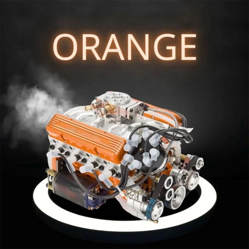 🎉Last 4 hours Sale: + FREESHIPPING🔥 - Gasoline OHV V8 Small-block Engine Model Kits