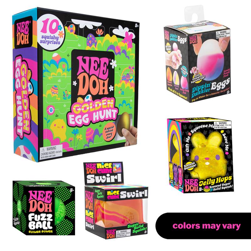 Easter Style Squishy Toy Bundle - Easter Basket Stuffers - Ages 3+ Perfect Best Easter Gift for boys girls
