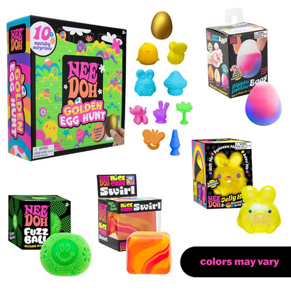 Easter Style Squishy Toy Bundle - Easter Basket Stuffers - Ages 3+ Perfect Best Easter Gift for boys girls