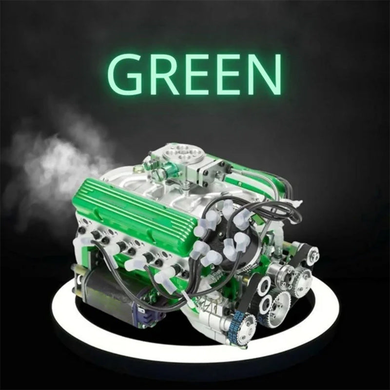 🎉Last 4 hours Sale: + FREESHIPPING🔥 - Gasoline OHV V8 Small-block Engine Model Kits
