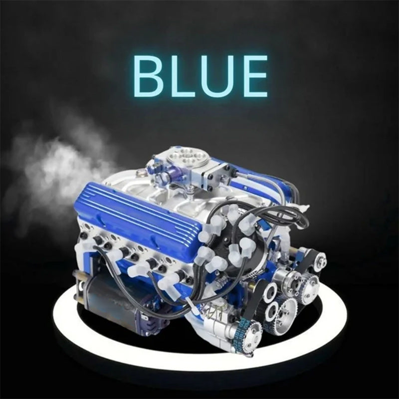 🎉Last 4 hours Sale: + FREESHIPPING🔥 - Gasoline OHV V8 Small-block Engine Model Kits